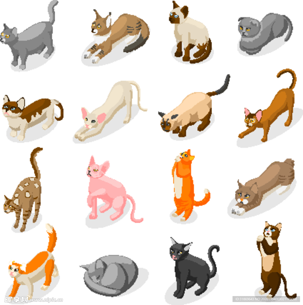 猫 卡通