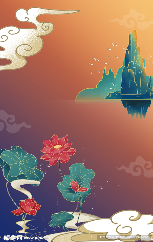 手绘城市 城市地标