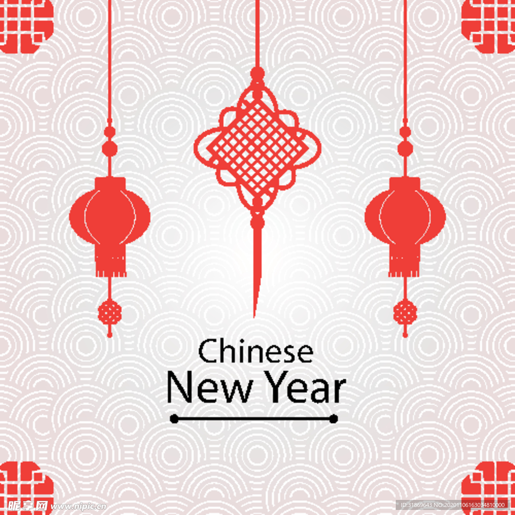 牛 新年展板背景