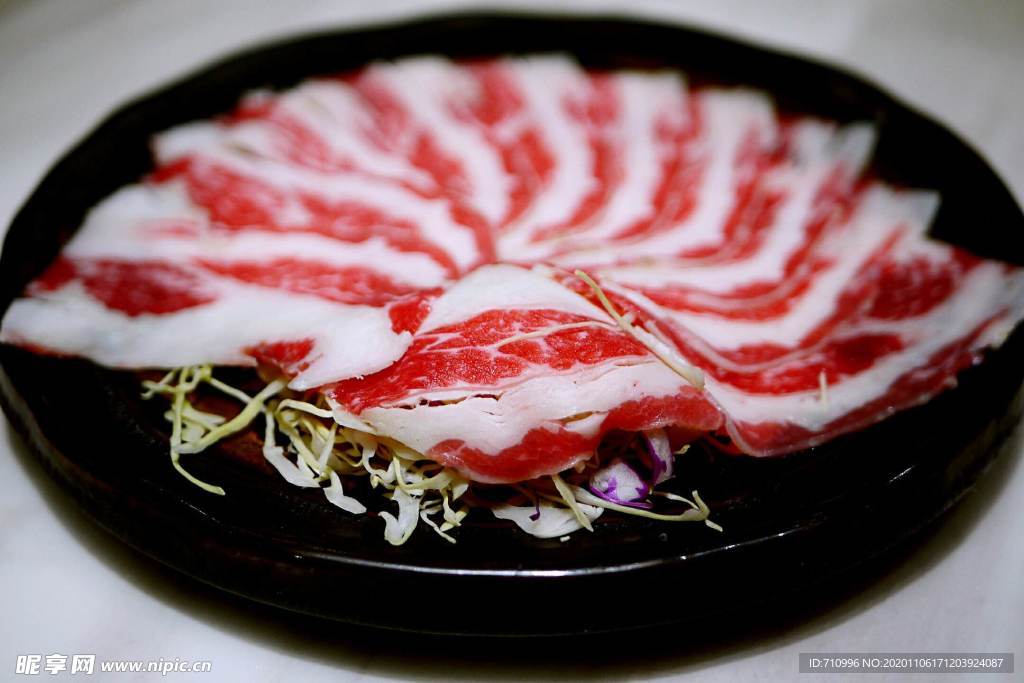 火锅雪花肥牛拼盘