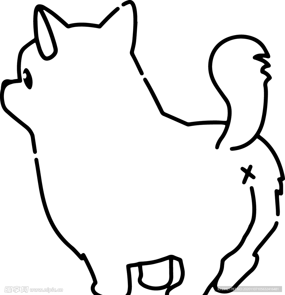 卡通狗