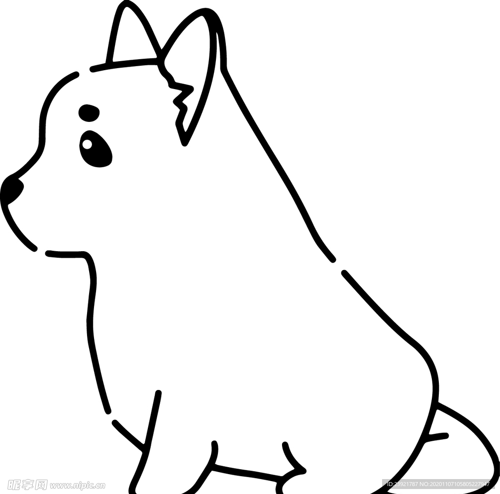 卡通狗
