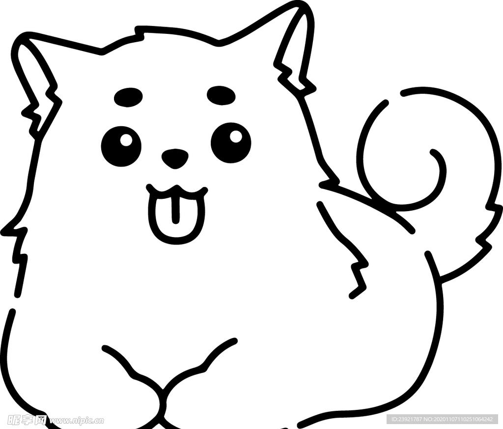 卡通狗