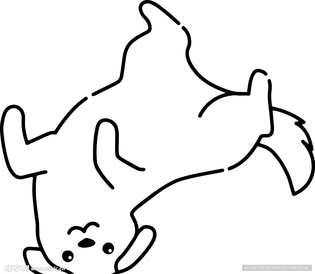 卡通狗