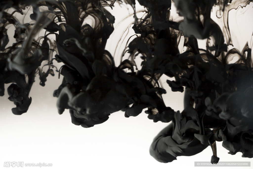 墨汁 抽象 黑色