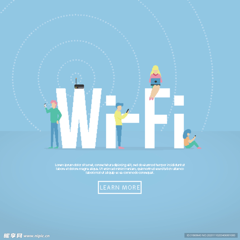wifi图标 信号标志