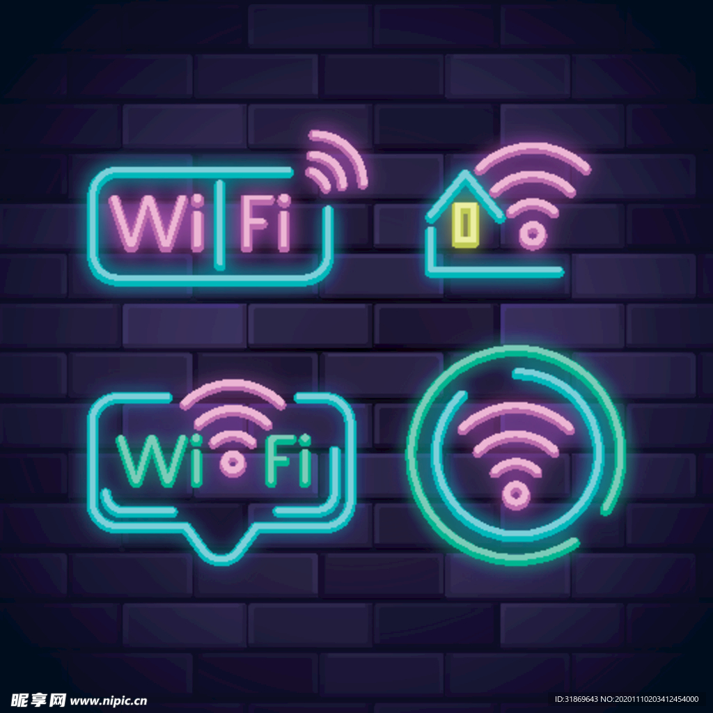 wifi图标 信号标志