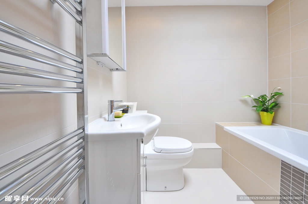 白色 卫浴 装修