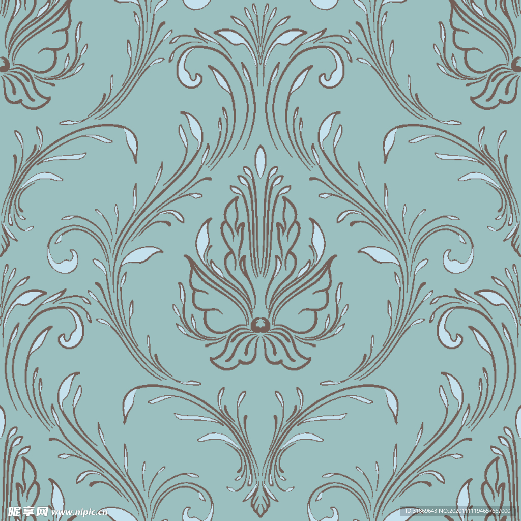 花纹图案 无缝印花