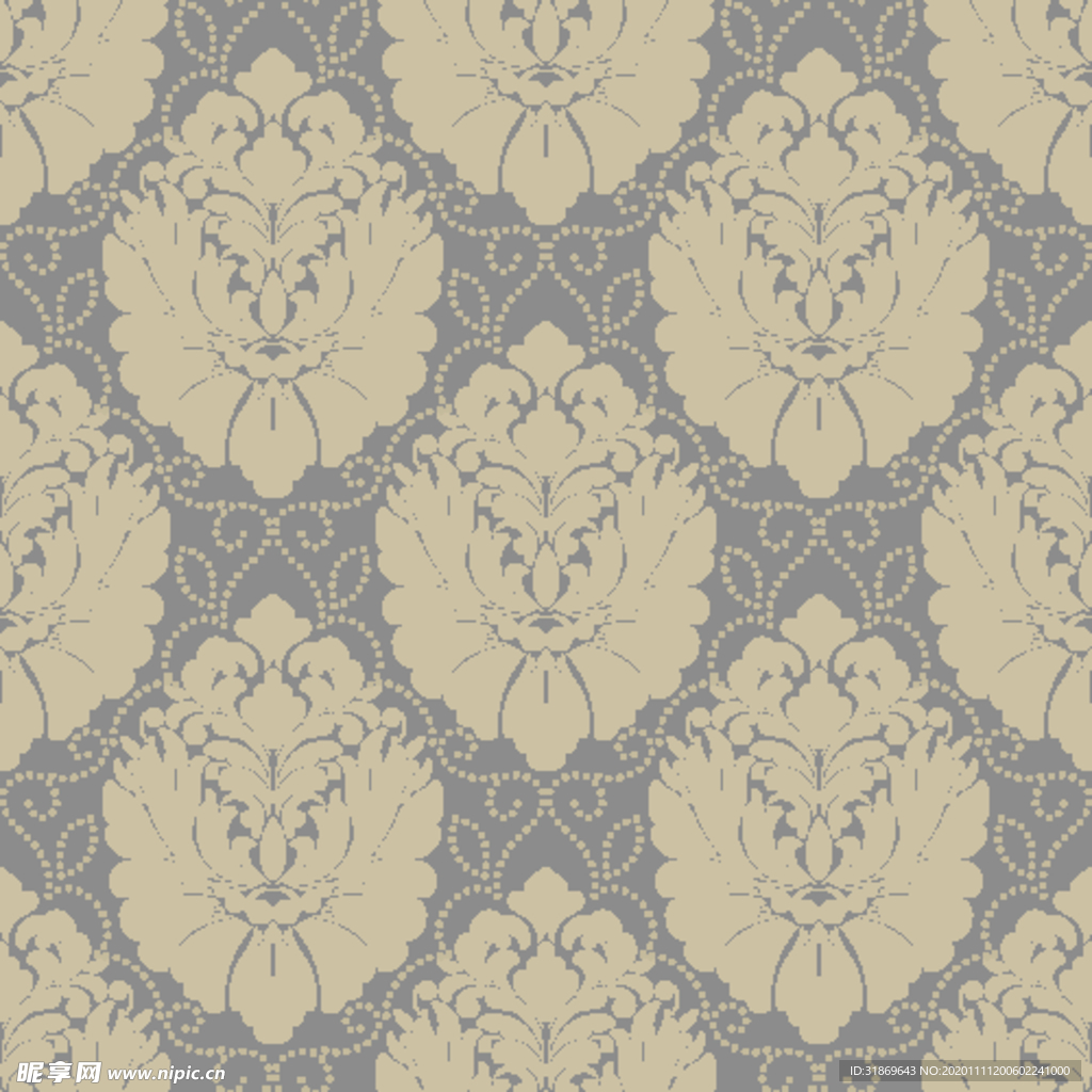 花纹图案 无缝印花