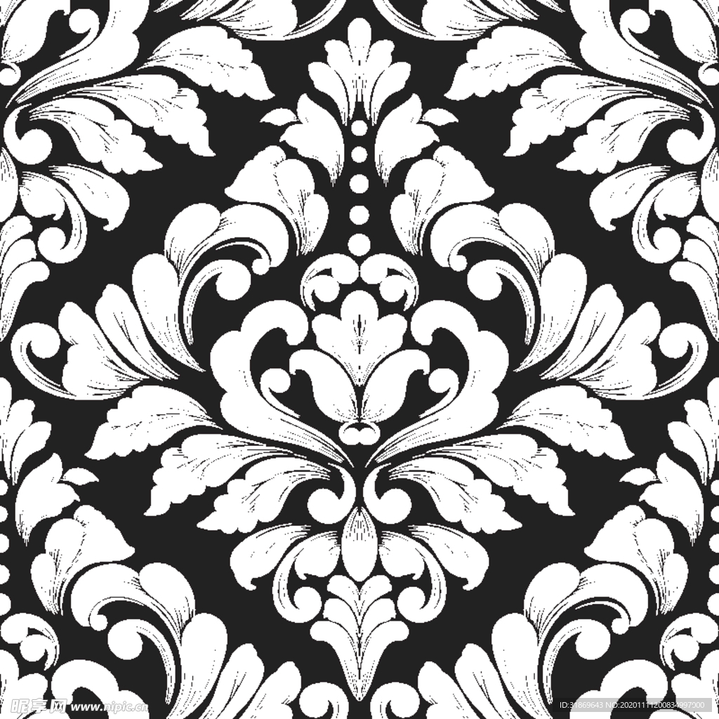 花纹图案 无缝印花