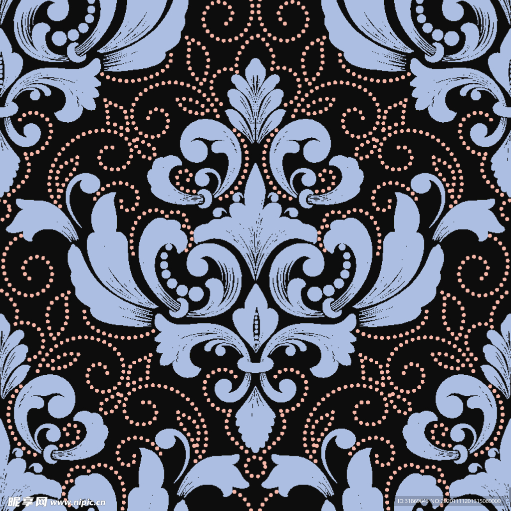 花纹图案 无缝印花