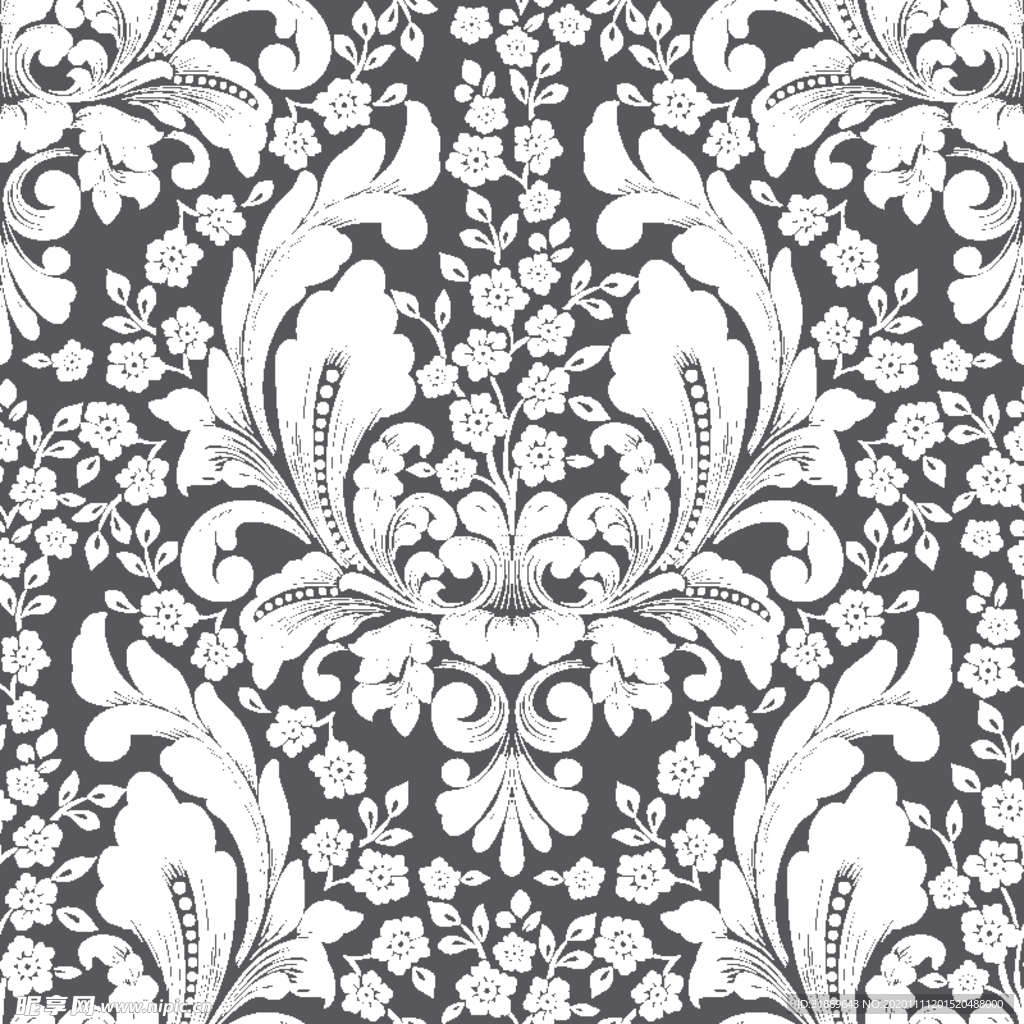 花纹图案 无缝印花