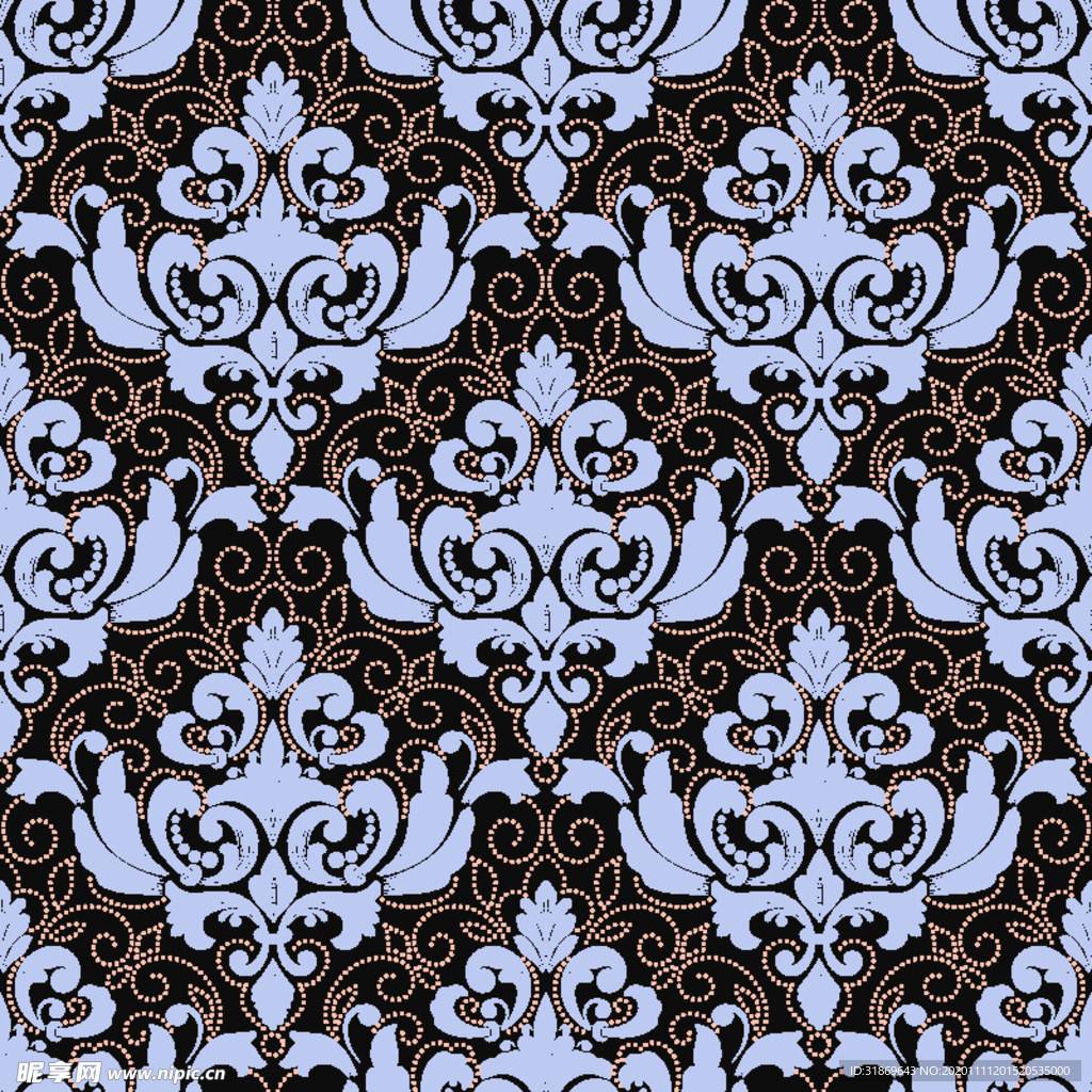 花纹图案 无缝印花