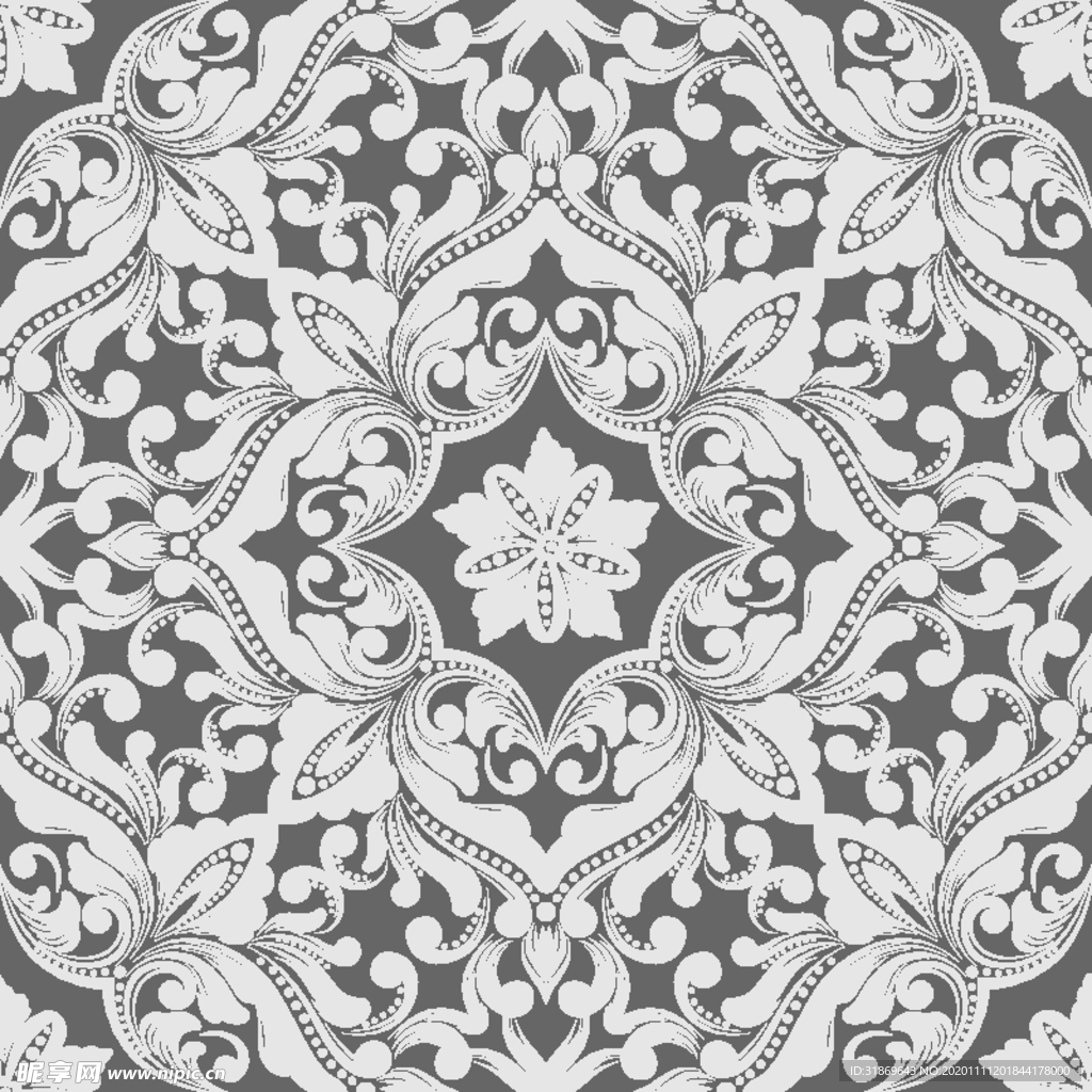 花纹图案 无缝印花