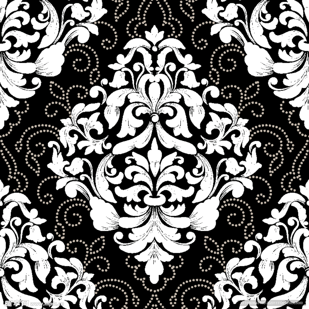 花纹图案 无缝印花