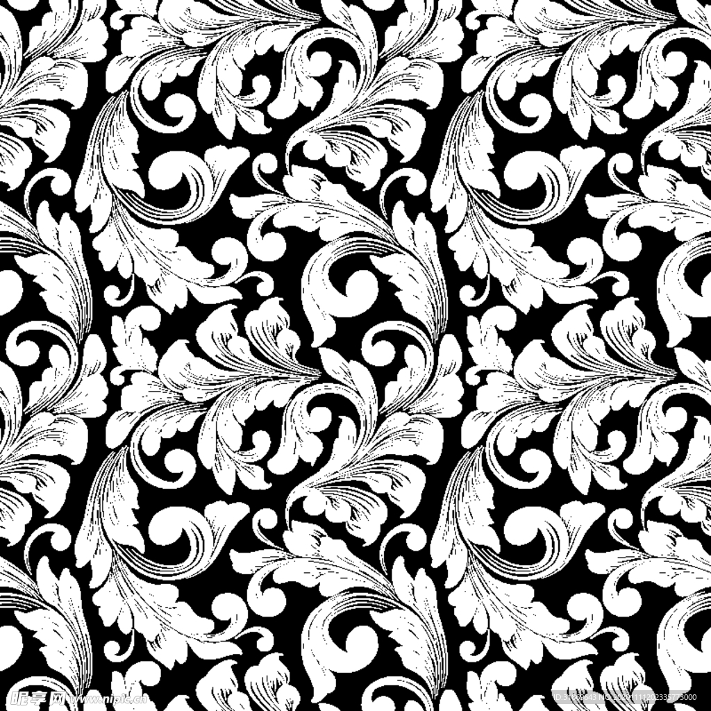 花纹图案 无缝印花