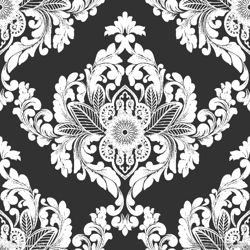 花纹图案 无缝印花