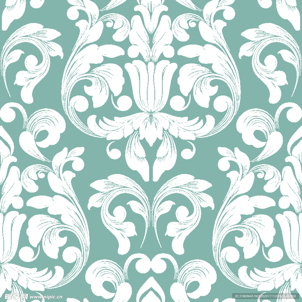 花纹图案 无缝印花