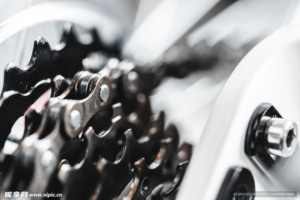 自行车链条链轮