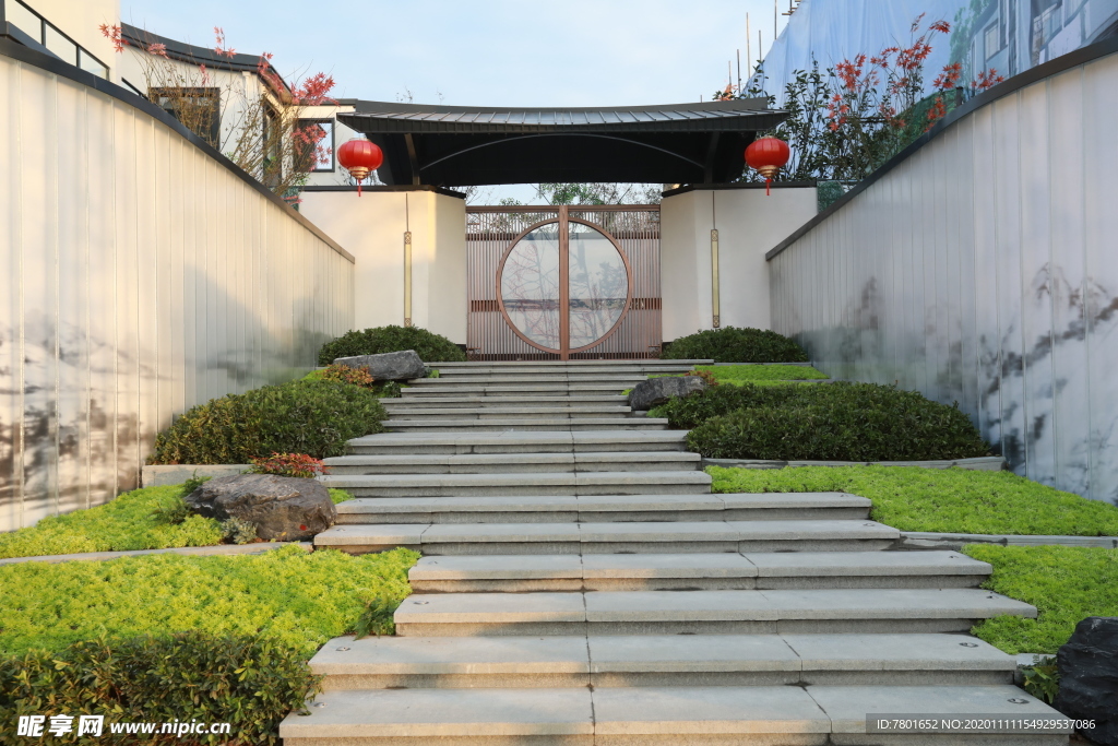 地产 新中式 别墅 实拍