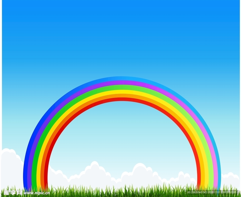 彩虹 矢量