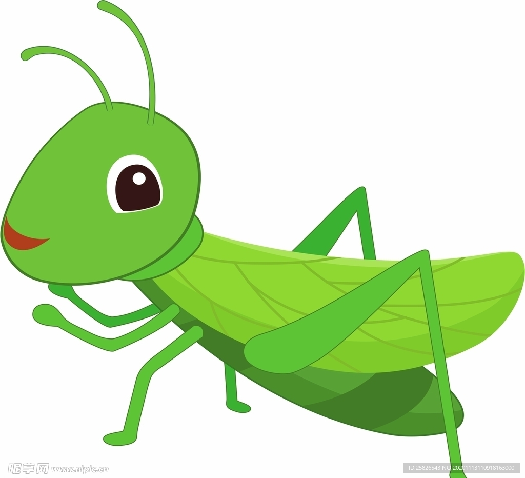 卡通蚂蚱