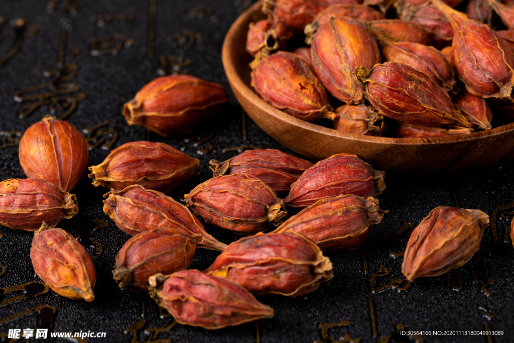 栀子花去火配料背景海报素材