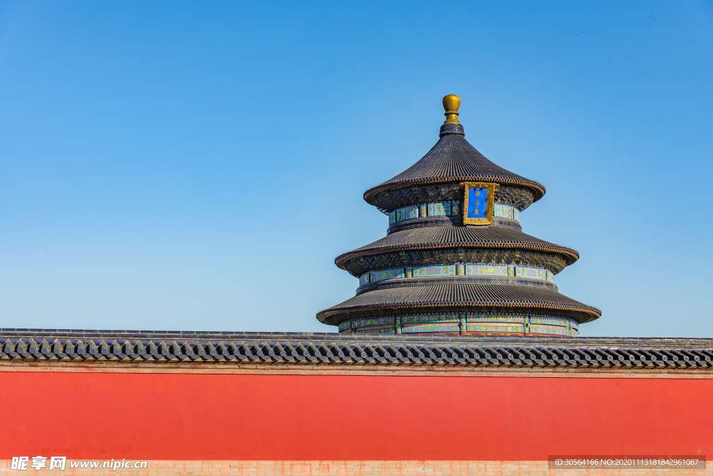 故宫中式复古建筑背景海报素材