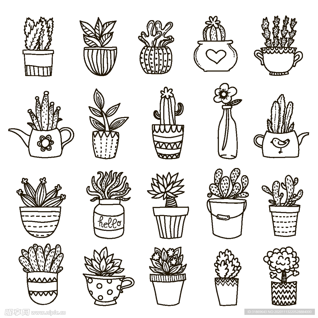 盆栽 植物 摆件