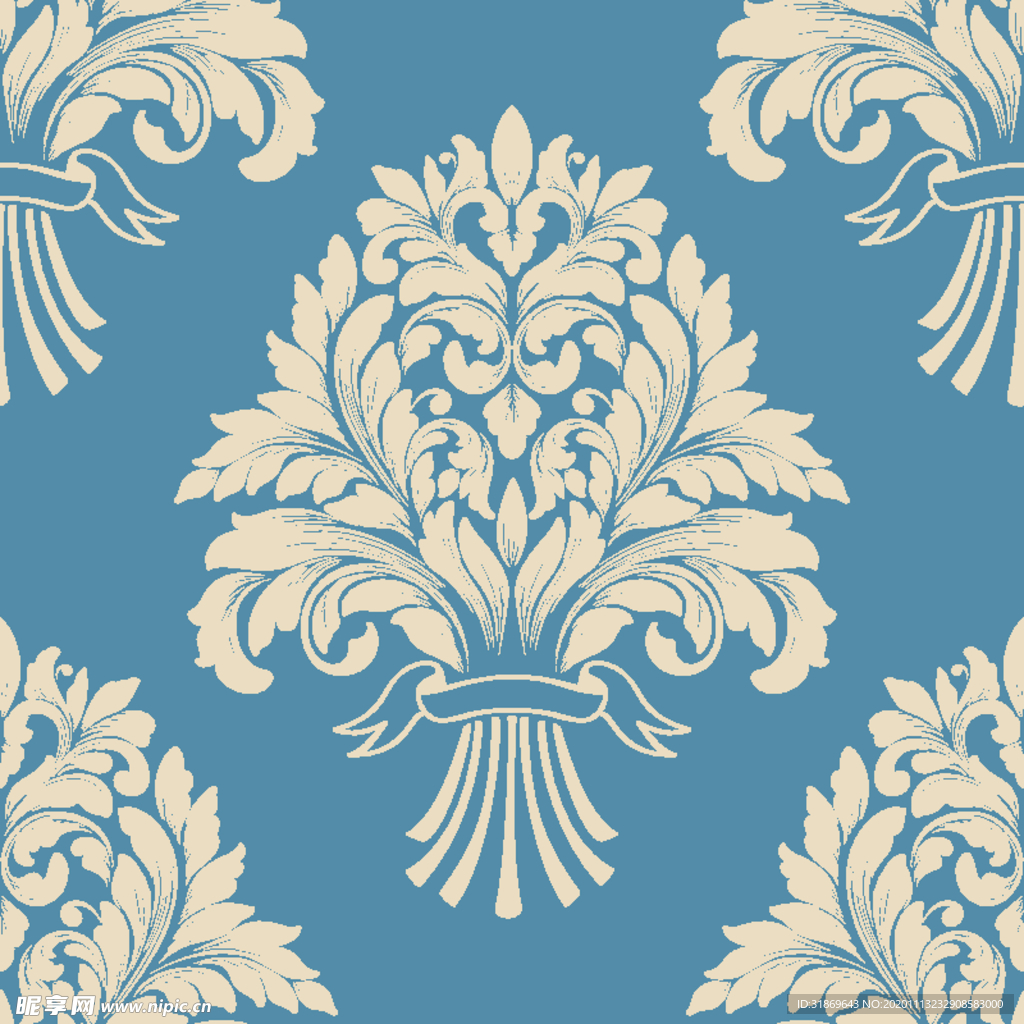 花纹图案 无缝印花