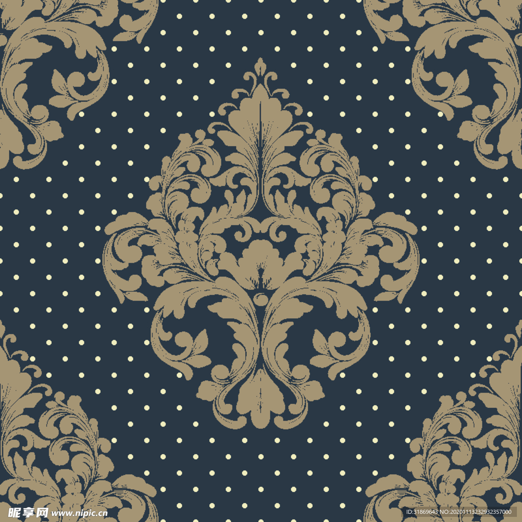 花纹图案 无缝印花