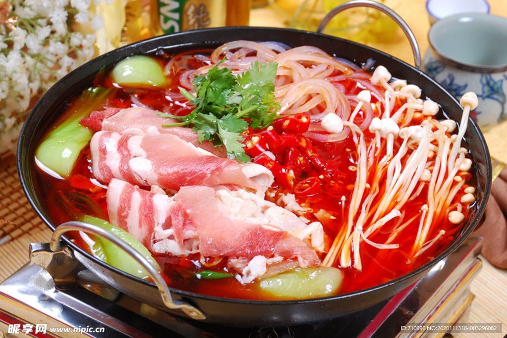 涮羊肉火锅