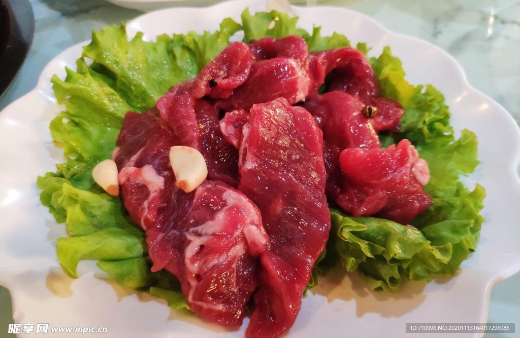 火锅配菜新鲜牛肉