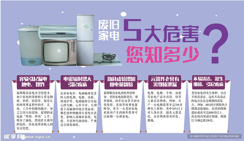 废旧 家电 五大 危害