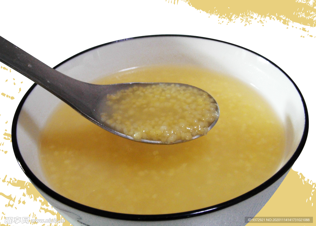 小米粥免抠分层素材