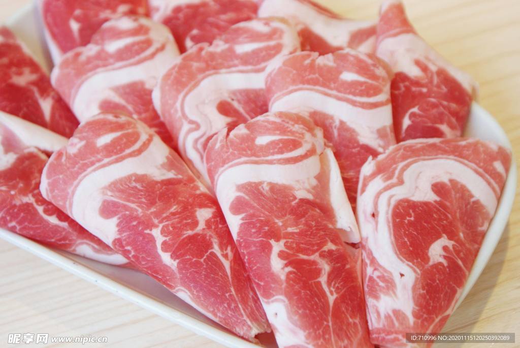 羊肉卷火锅蔬菜