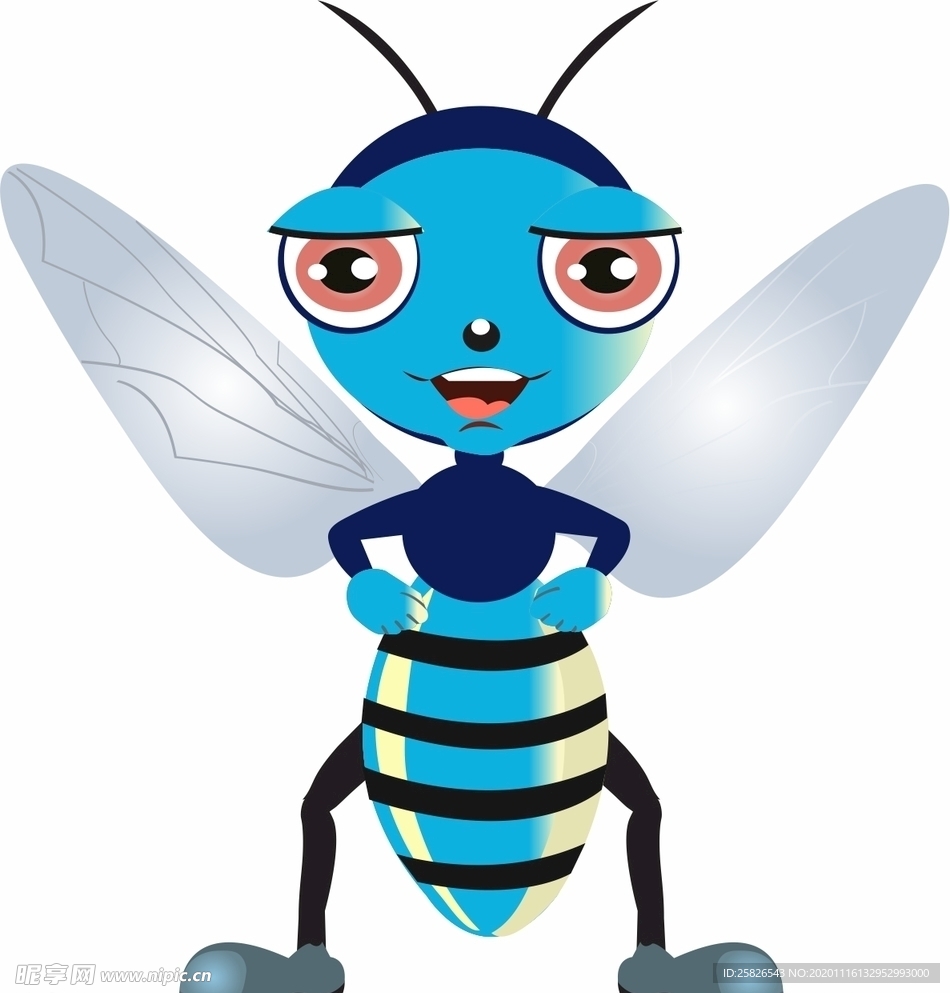 卡通蜜蜂