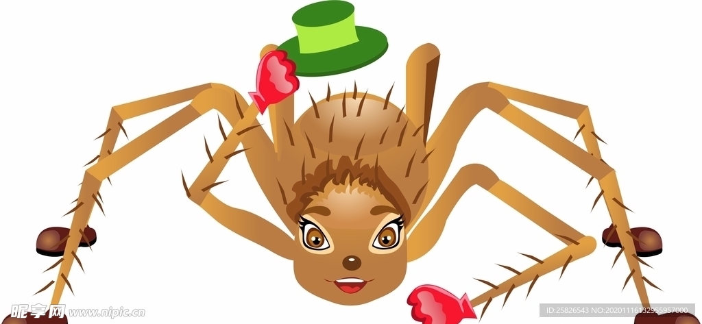 卡通蜘蛛