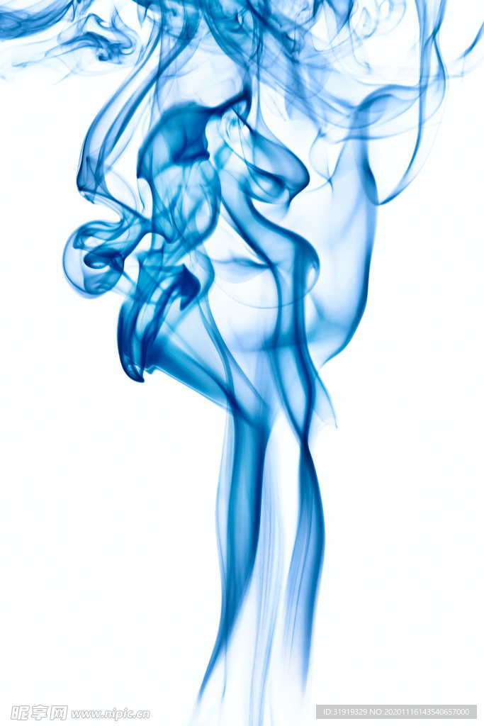 蓝色 抽烟 抽象 空气 香气