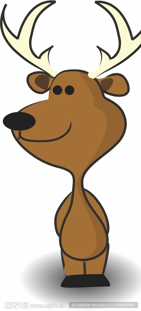 卡通鹿