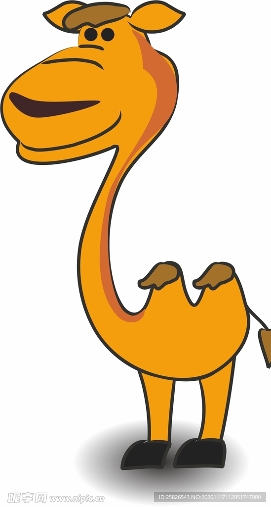 卡通骆驼
