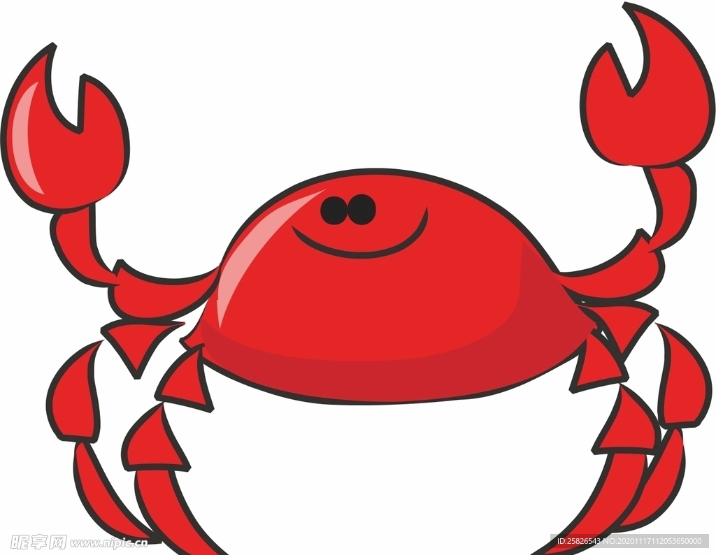 螃蟹 卡通