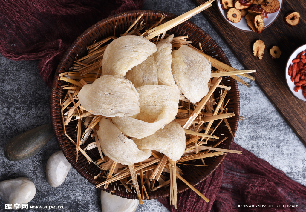 燕窝美食食材背景海报素材