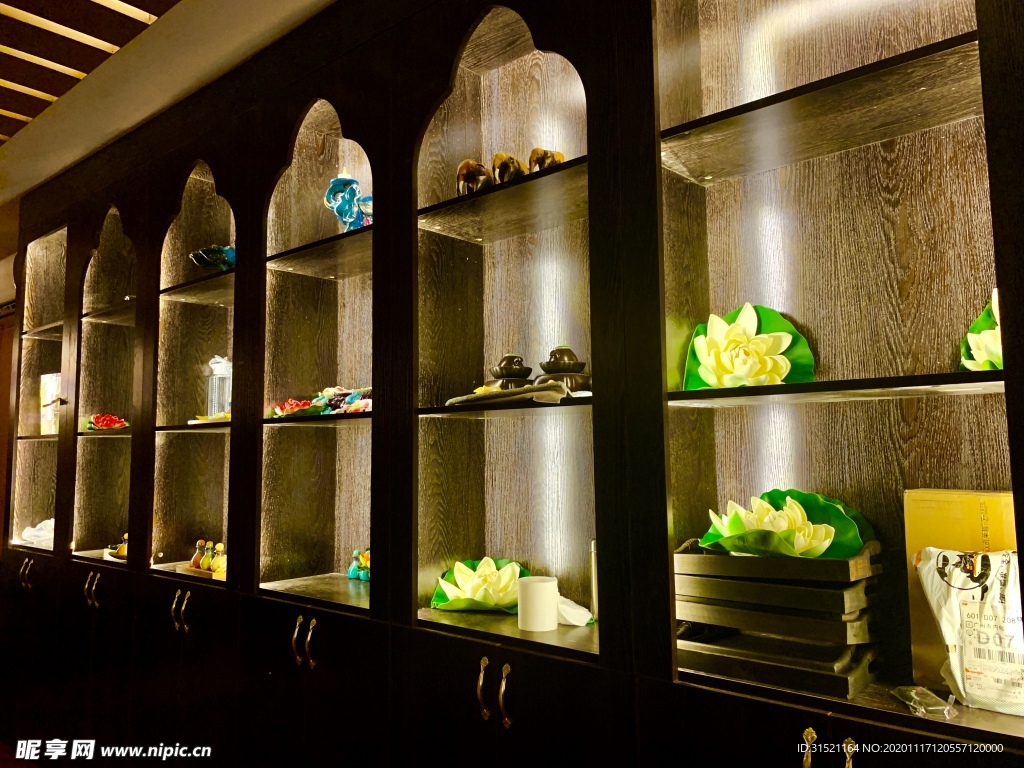 泰式按摩店精油柜拍摄