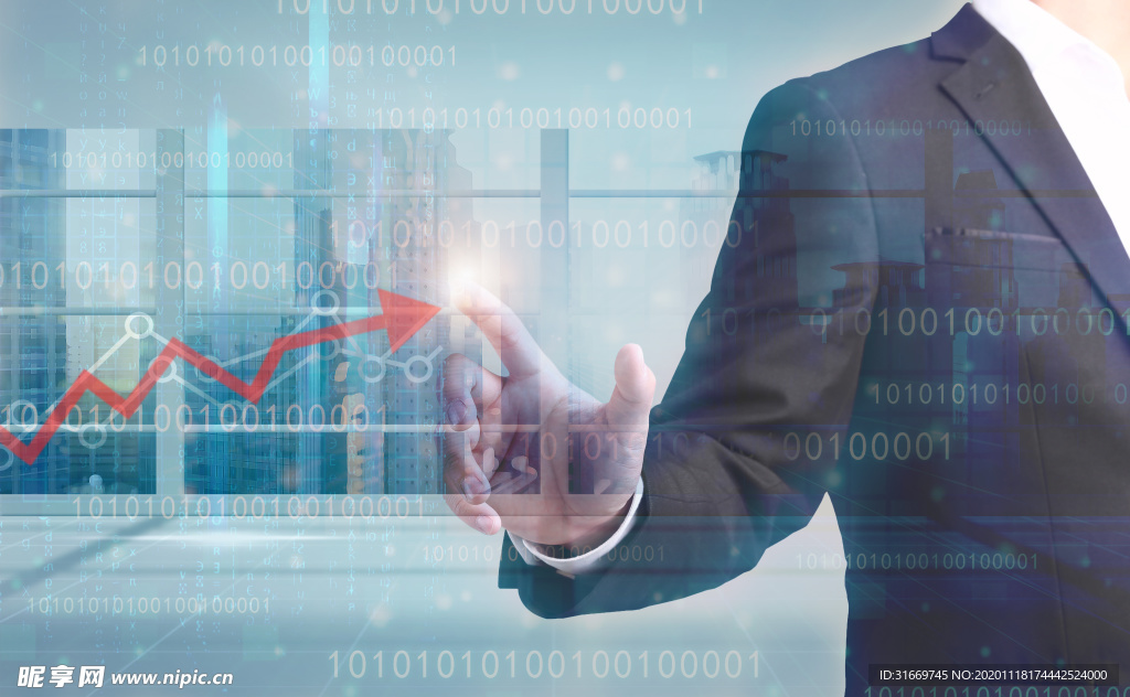 科技感智能手势高清图图片