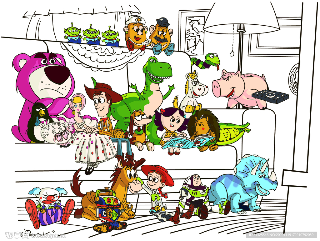 玩具总动员 卡通动漫 可爱