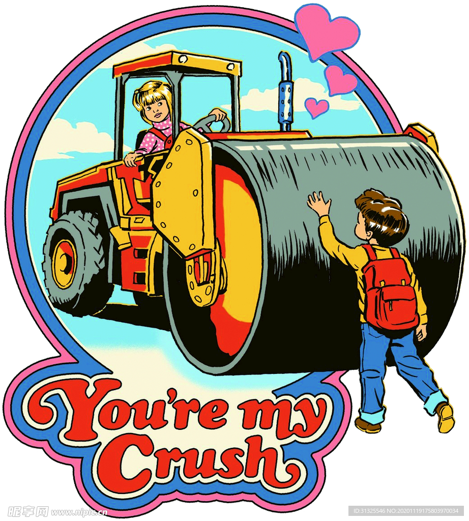 女孩 男孩 压力机 裁片 T恤