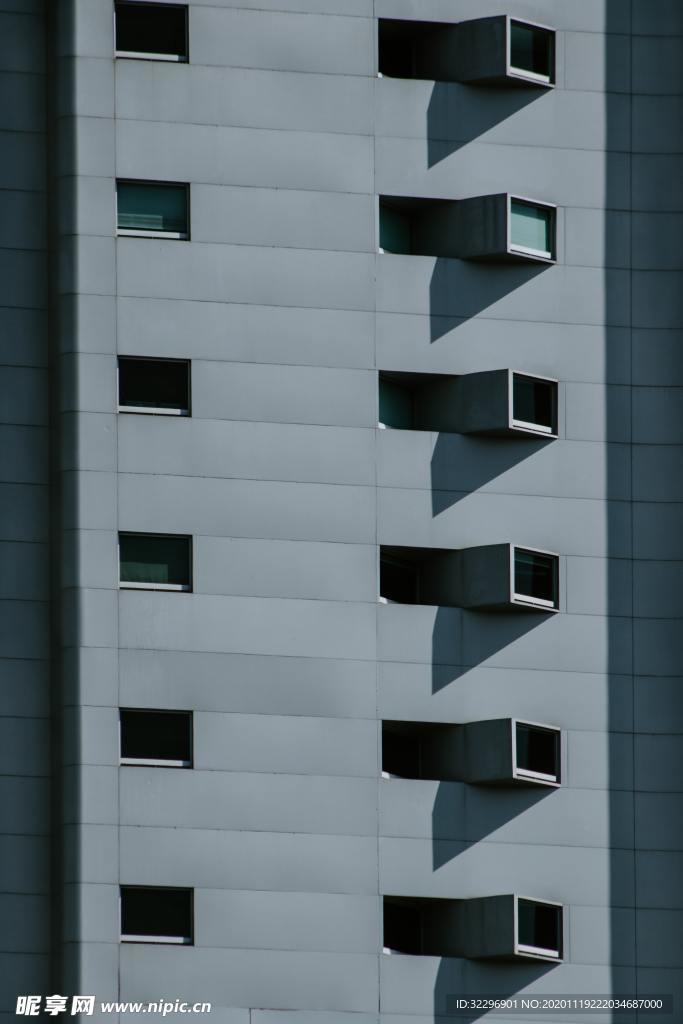 城市剪影 缤纷城市 彩色城市