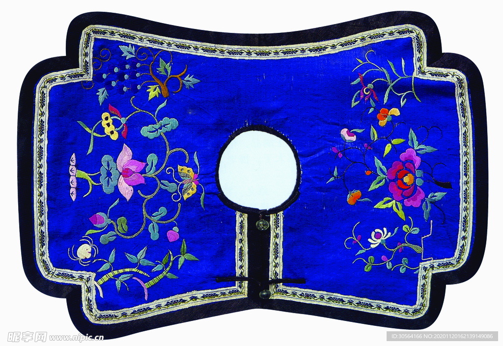 刺绣手工传统复古背景素材